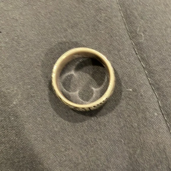 Sterling Tiki Ring